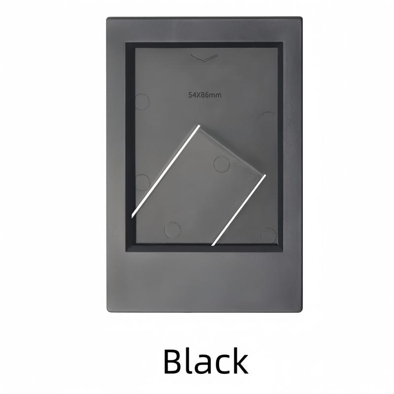 1 Stück geeignet für Mini-Klassik-Hochformat-Fotorahmen, einfacher 3-Zoll-Mini-Farb-Kreativ-Fotorahmenständer