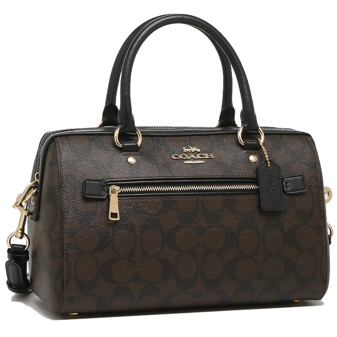 

Outlet Handbag Shoulder Bag Signature F83607 91071 IMAA8 Brown [Coach] Women s (1) Brown/Black [Item]