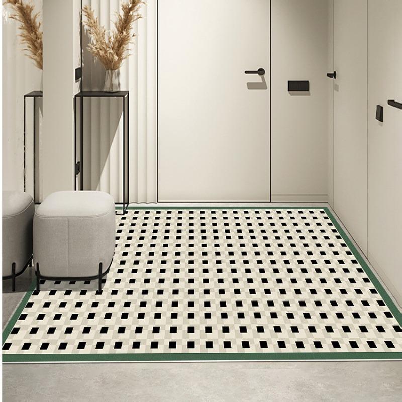 Leather Floor Mat Entry Door Mat Entry Door Mat Door Mat Door Waterproof Foot Pad Pvc Entry Anti-Skid Porch Carpet Household