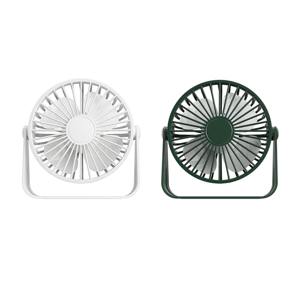 360-Degree Adjustable Mini USB Desktop Fan Lightweight Quiet Cooling Fan Home/Office/Travel