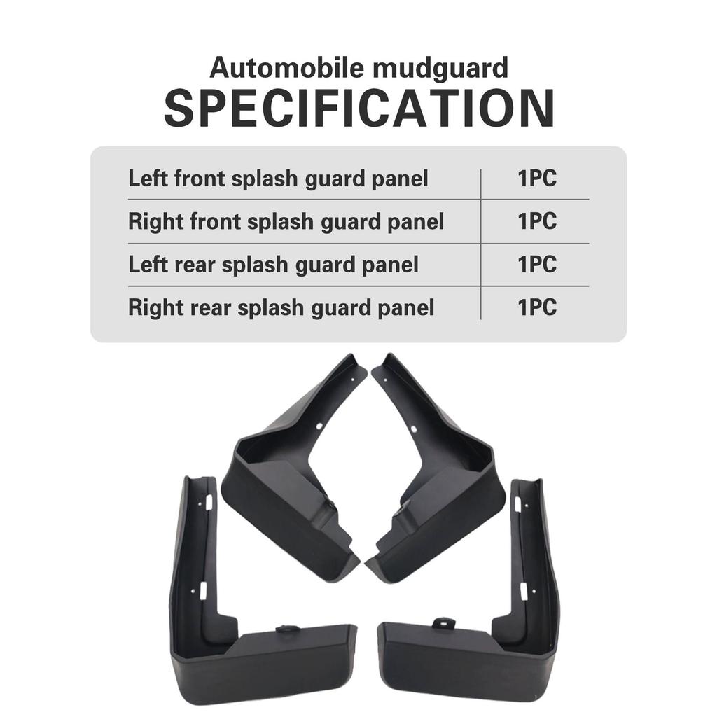 Changan UNI-T SPORT 2020-2022 Mud Flaps for Cross-Border Trade
