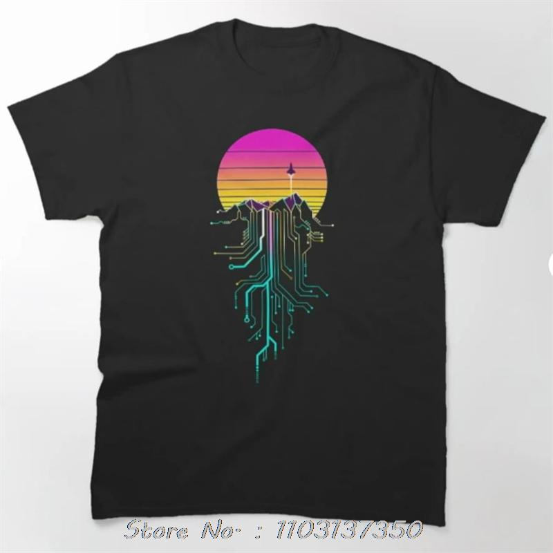 Circuit Tree Sunset T-shirt