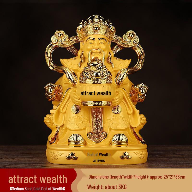 Bafang Laiye 2025 Deity Statues: Best-Selling Ornaments for Worship, Home, Office, and Housewarming Gifts