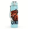 1PC Stacked Cash Money Graphic 750ml Color Plastic Water Bottle Leakproof Flip Straw Lid For Sports Office Home Use