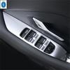 Glass Lift Button / Gear Shift Lights / Air Control Panel Cover Trim Fit For Jaguar E-pace E pace 2018 -  Matte Interior