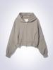Felpa con zip Haus072C Giacca Marrone Chiaro
