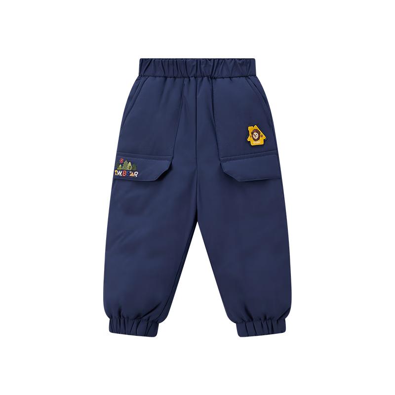 Teenie Weenie Kids Unisex 3-Proof Down Winter Pants 110
