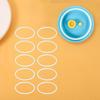 10Pcs Flexible Silicone Sealing O-Rings Works With 15oz Water Bottle Spill Proof Leak Proof Rubber Replacement Gaskets