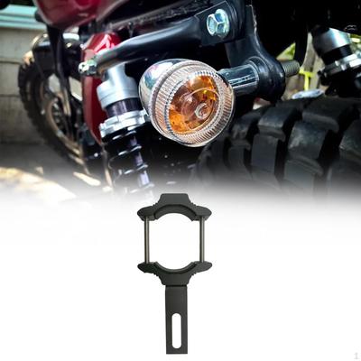 Motorrad-Lichtmontagehalterung Verlängerung 25-52mm Verstellbarer Halter Premium Automobilzubehör