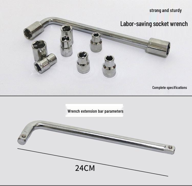 Sechskant-Schnellratsche-Schraubenschlüssel-Set für Autos & Haushalt