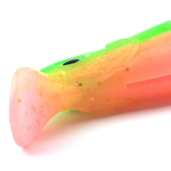 Soft Lures Simulation Spinner Bait 12cm/10.2g 15cm/18.5g Sea Fishing Fake Lure Bait Fishing Tackle