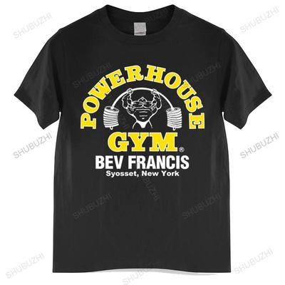 Baumwoll-T-Shirt Herren Sommer-Tees T-Shirt Herren Powerhouse Gym Sommer Harajuku Geek Lustiges Top Tees Herren-T-Shirt