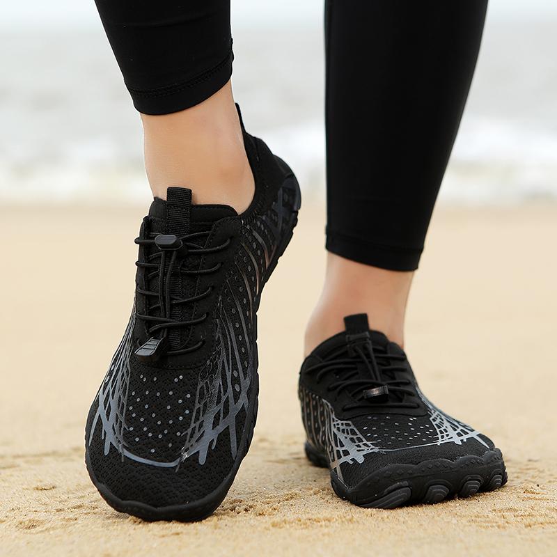 Quick Dry Aqua Shoes Men Women Non-slip Beach Wading Sneakers Breathable Soft Water Sports Footwear for Surfing Swimming