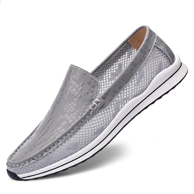 Модные модные мокасины мужские летние стильные мягкие мокасины мужские высококачественные — фото 8