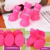4 pezzi/set stivali per cani scarpe antiscivolo impermeabili per animali domestici