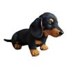 Kids Plush Dachshund Toy Realistic Interactive Dog Plushie Toddlers Boys Girls Educational Simulation Animal Doll Holiday Birthday Gift