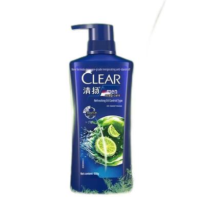 Clear Men Erfrischendes Oil Control Shampoo mit Limette Menthol 500g