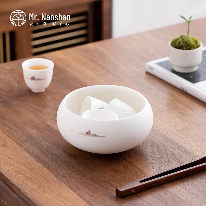 Mr. Nanshan Ceramic Gongfu Tea Wash Basin