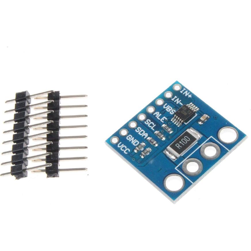 NOYITO INA226 Bi-Directional Current and Power Monitor Module High-Side or Low-Side Measurement with IIC Compatible Interface Senses Bus Voltages
