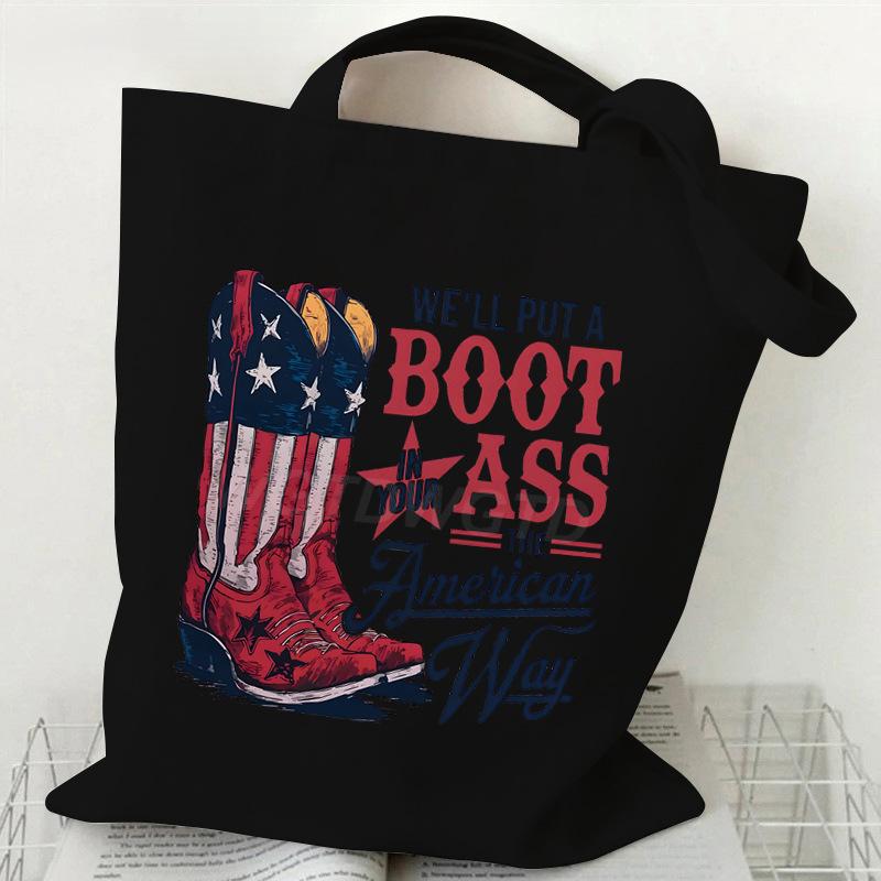 ********** personalized printed canvas bag cross-border leisure men and women commuting portable handbag environmental protection bag