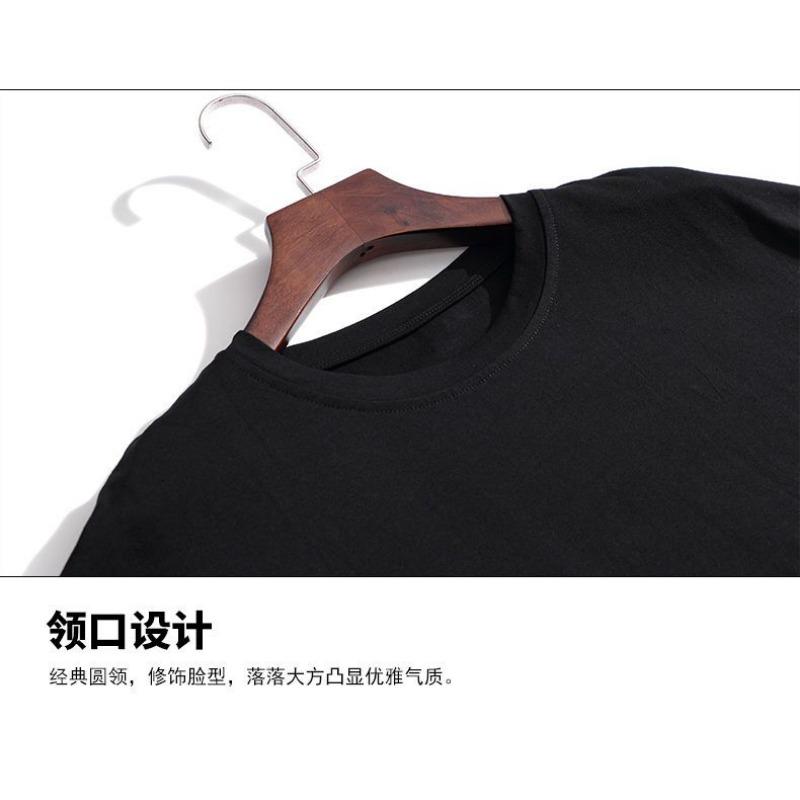 Fashionable Round Neck Modified Loose Casual T-shirt for Women Korean Style Versatile Printed Cool and Comfortable Pullover Top