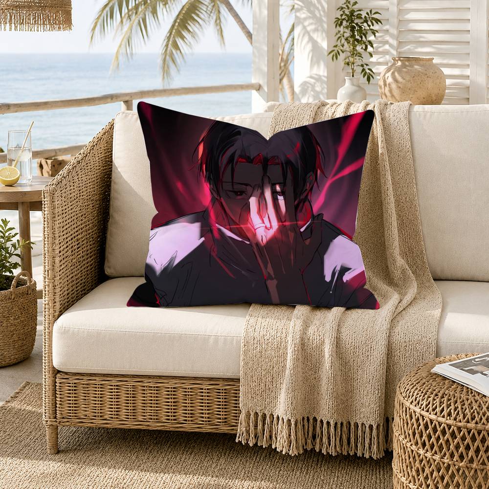 Okkotsu Yuta Jujutsu MManga Pillow Case for Sofa Living Room Home office Decor Protective Cover