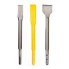 Electric Hammer Impact Drill Set: Square & Round Shank, Pointed & Flat Chisel, Pick Head, Shovel, U-Shaped Chisel, Slotting Drill for Concrete