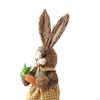 Figurine Ornaments Straw Easter Simulation Statue Toys for Office Desktop Dollhouse Party Decoration