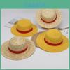 One Piece Luffy Straw Hat For Beach Sun Protection With Breathable Design For Kids And Adults