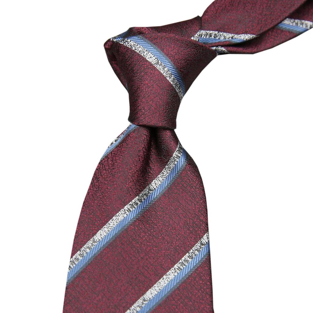 Men's Formal Wine Red Wedding Tie - 8CM Hand-Tied Groom Suit Accessory