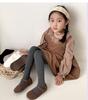 Fleece-lined Kids' Pantyhose & Leggings, Non-slip Dance Socks, and Bodysuits for Spring & Autumn.
