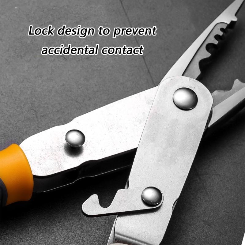 Double Head Adjustable Multi Function Quick Cut Pliers Shears With Ergonomic Grip Suitable For Professional And Home Use