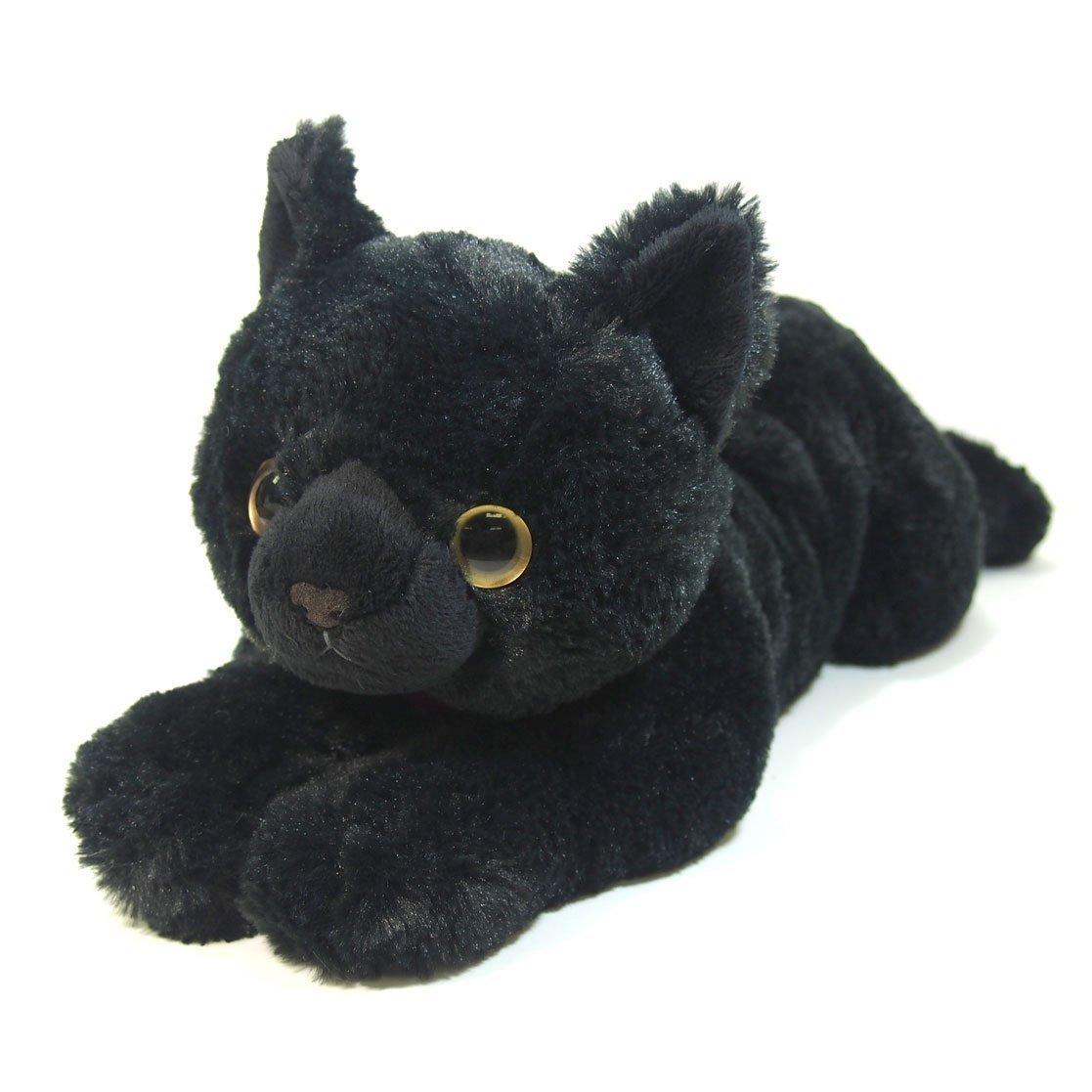 

Stuffed Cat Black M Size Realistic Cat Toy Gift Interior Goods Animal Healing Goods Fluffy Feeling Hugly Black