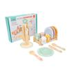 Simulation Play House Kitchen Tableware Set Young Children's Educational Small Chef Simulation Kitchenware Cooking Wooden Toys