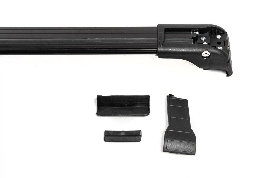 Cross-section Rack for Integrated Roof Rails WingBar (2 Pcs) Black for Ford Connect 2014-2021