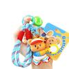 Delicate Butter Bear Keychain Sporty Backpack Accessory Cute Cartoon Theme Compact Gift Bag Pendant For Daily Use