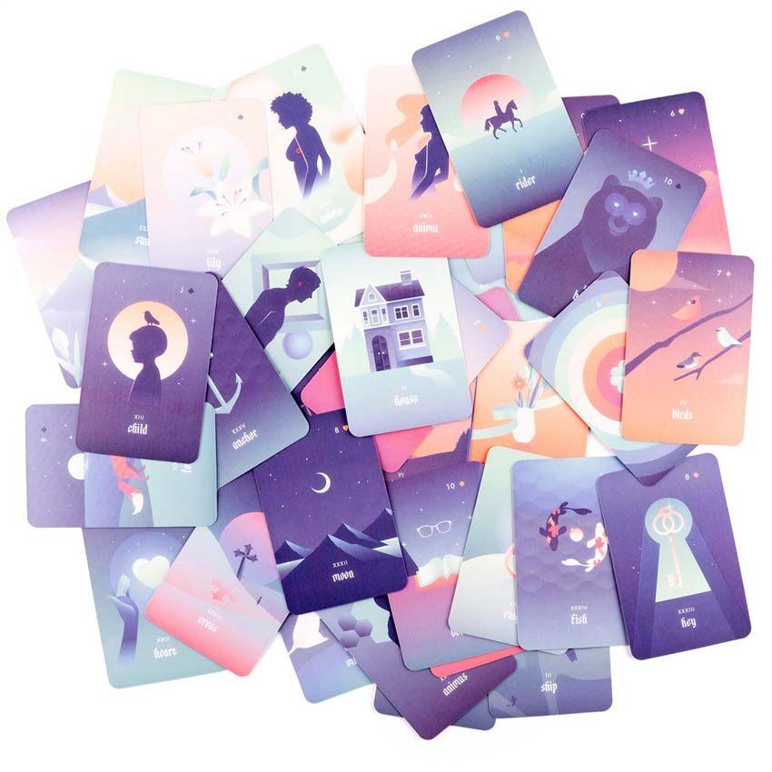 9*5cm Siebte Kugel Lenormand