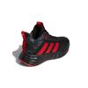 Adidas OwnTheGame CNY K Abrasion Resistant Mid top Children's Basketball Shoes Black Red Kids' GY0812