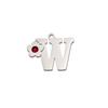 Xiaomi 5 Pcs/lot Cute Flower Alphabet Pendants Stainless Steel Jewelry 26 Capital Letter Charms for DIY Necklace Bracelet Earring 2026