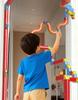 Electric High-Speed Magnetic Train Set with 3D Track - DIY Educational Assembly Blocks for Kids