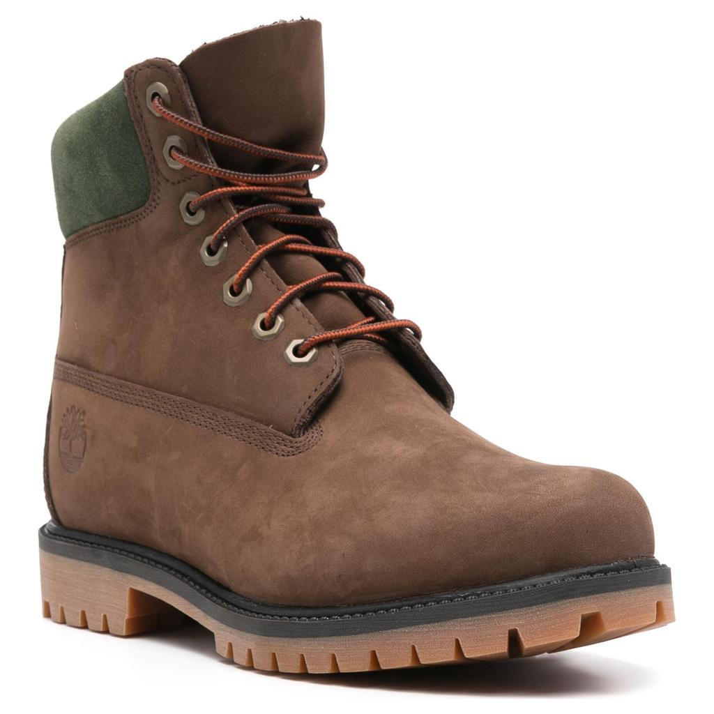 Timberland Heritage Series 6 Inch Comfortable Versatile Short Boots Men Boots Brown TB0A41MWW071