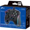 CYBER Gaming Controller Mini HG Wired Type Black Gadget Lightweight Compact with 2 Back Micro Switch Dot Patterned LED Adjustable Brightness and Gyro