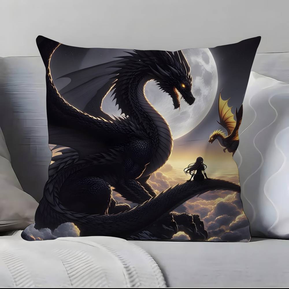 F-Fourth W-Wing D-D-Dragon Anime Pillow Case Pillowcase Soft Skin Friendly & Comfortable With A Hidden Zipper
