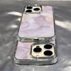 Purple Blending Clear Phone Case For IPhone 17 Air 16 15 14 13 12 11 Pro Max Back Cover For IPhone X XS XR 7 8 Plus Case Funda