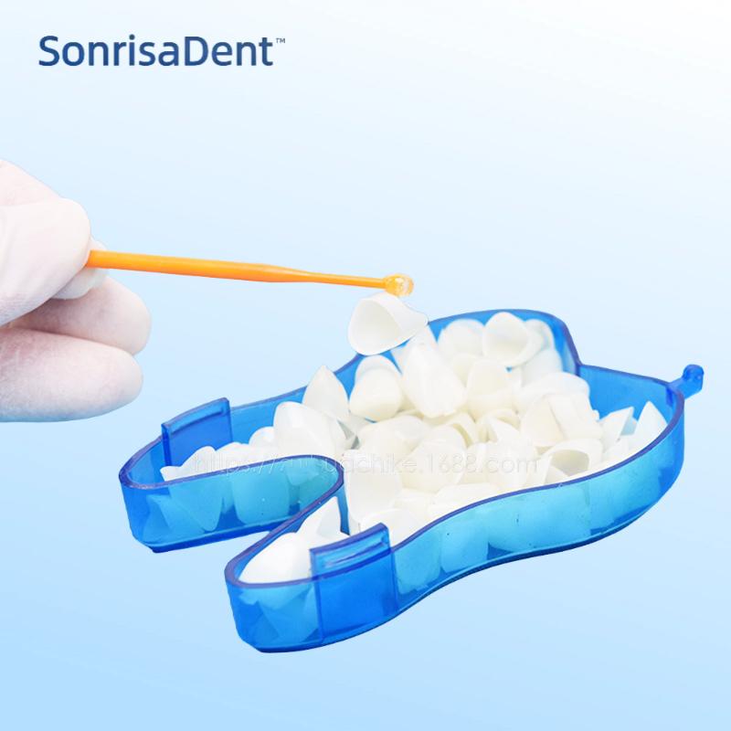 10Pcs Dental Disposable Micro Brush Stick Adhesive Tip Applicator For Tooth Crown Porcelain Veneer Dentistry