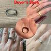 COOLTIME Stainless Steel Signet Rings for Women Men Minimalist Trend 5MM Wide Wedding Couple Ring Jewelry Gift Hot
