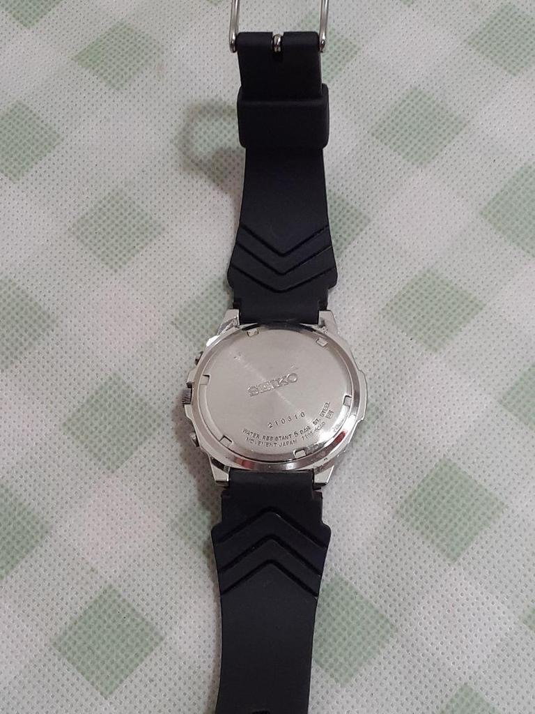 [USED] SEIKO Chronograph SOM White Dial