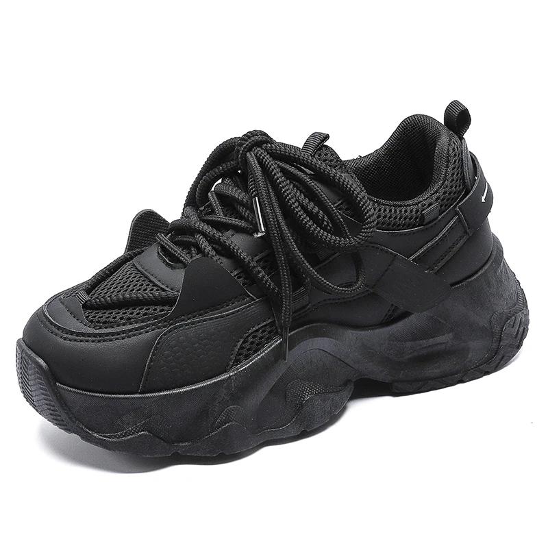 Fashion Plateforme Round Tip Summer Sneakers Woman Tennis Boots Luxury Brand Training Shoes Sport 4yrs To 12yrs Famous To Play