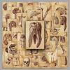 50 sztuk Retro Naklejki Szkielet Anatomia - Wodoodporne Graffiti Medyczne do Notatnika lub Motocykla