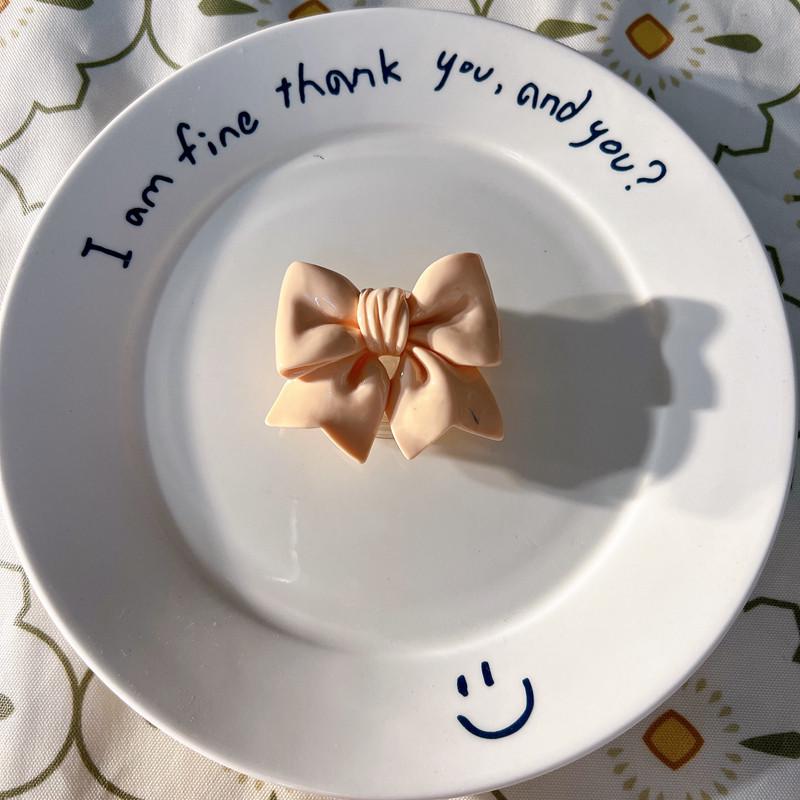 Korean Sweet Bow Phone Airbag Holder - Retractable Desktop Sticker